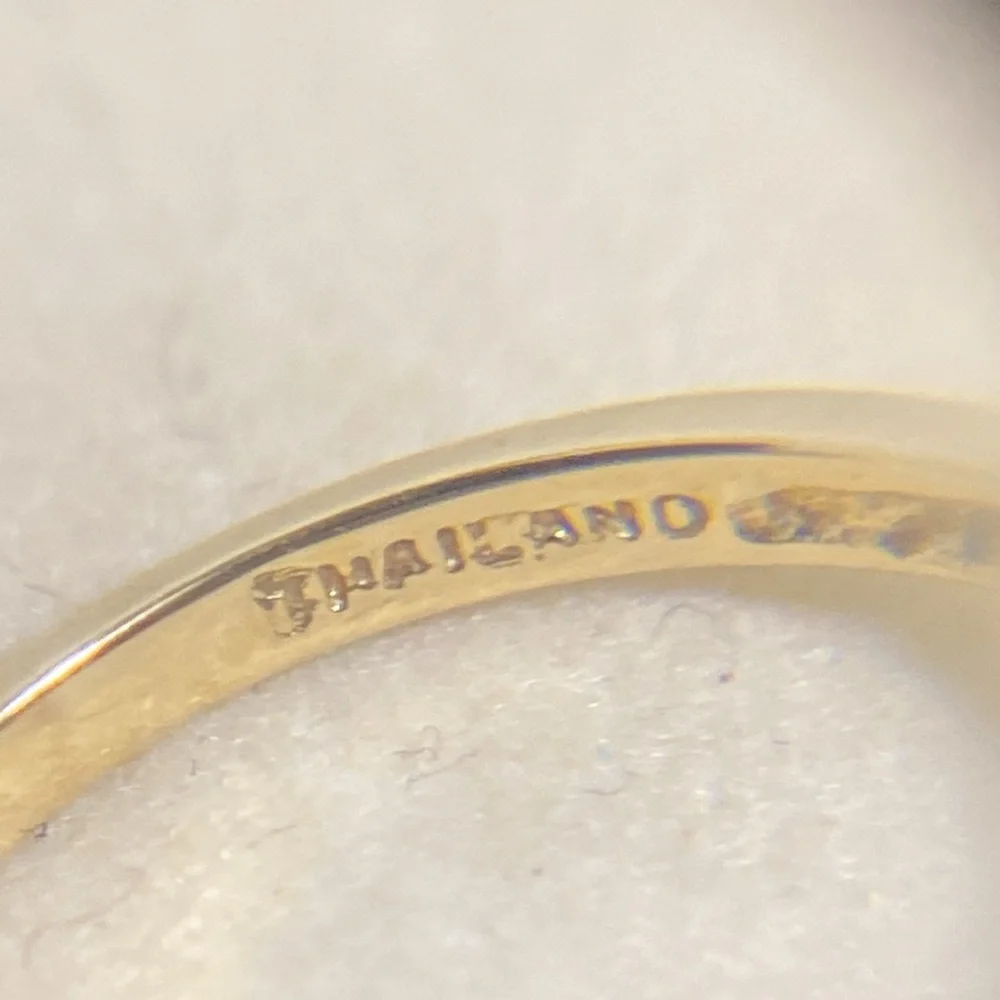 14K Gold Sapphire And Ruby Ring - Picture 8 of 10